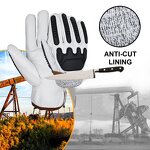 Safety Leather Gloves Manufacturer - OEM Cut Resistant Waterproof