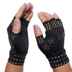 Compression Gloves Factory - Half Finger Black Pain Relief