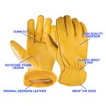 Driver Gloves Manufacturer - Custom Safety Waterproof Work Men's