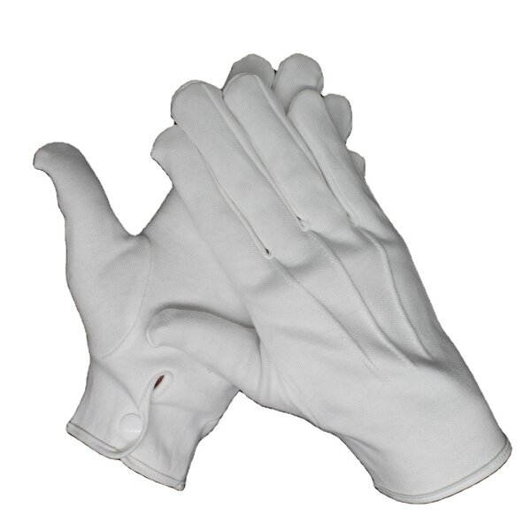 Cotton Gloves Manufacturer - Nylon Three Tendons Parade Uniform