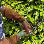 Gardening Gloves Manufacturer - Puncture Proof Leather Long Cuff