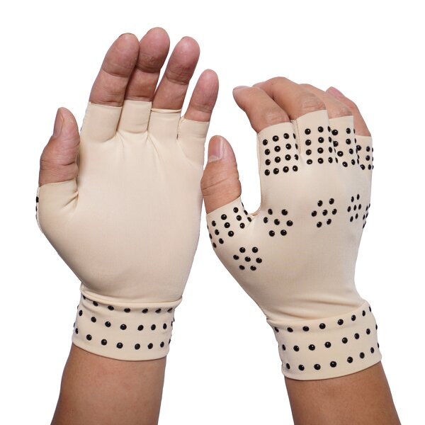 Compression Gloves Factory - Half Finger Black Pain Relief