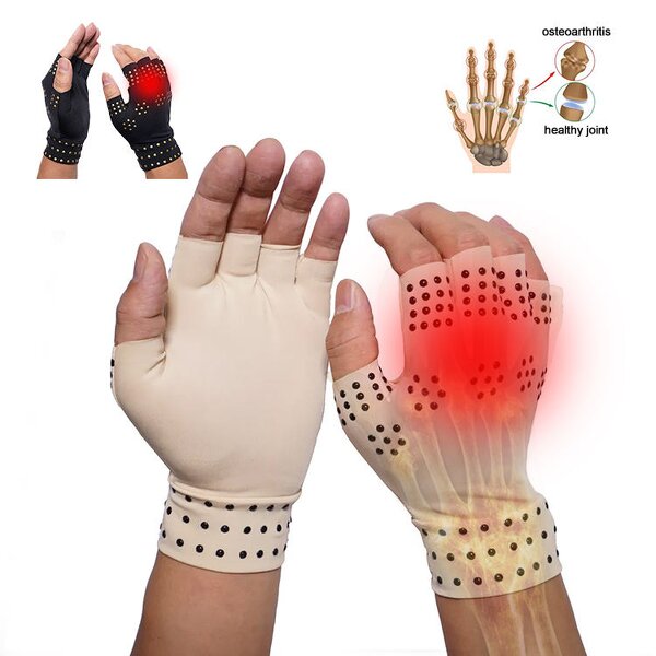 Compression Gloves Supplier - Custom Unisex Heat Rheumatoid Therapy