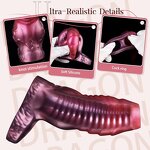 Platinum Grade Silicone Material 2.01" Diameter Open-Ended Penis Enlarger Sex Toys Penis Ring Extender Cock Sleeve for Couples