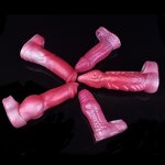 Penis Extender Fantasy Penis Enlarger with Silicone Cock Ring, Reusable Penis Sheath Soft Pennis Girth Sleeve to Enlarge Prolong