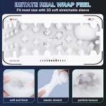 Automatic Male Masturbator Penis Pump with 9 Vibrating 7 Thrusting 5 Sucking, 3D Realistic Textured, Heating, Voice Pocket Pussy