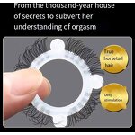 Silicone Natural Curved Hair Erotic Cock Ring Encrypted Bead Locking Sperm Couples Sharing Features Delay Ejaculation