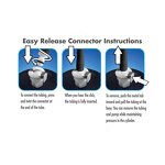 Penis Pump Maxi Black Handle with Gauge, Silicone Hose 9 Inch Length X 1.50 Inch Diameter Cylinder Suction for Penis Enhancement