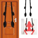 Adjustable Sex Swing Soft Material Straps Fetish Bandage Game Chairs Hanging Door Swing Erotic Sex Toys for Couples Sex Shop