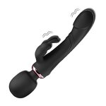 G Spot Vibrator Dildo Rabbit Vibrators Massager for Women, 3 in 1 Adult Sex Toys Clitorals G Spot Stimulator Vibrating Sex Toy