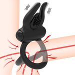 Lock Ring Vibrating Lock Ring on for Men Masturbator Sex Machine Adult Sexy Toys Erotic Sex Toys for Adults Men Pleasure Ring