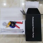 12 X 2.5 Inch Cylinder Acrylic Penis Pump Manual Penis Enlarger Sex Toy for Men Vacuum Pump Male Extender Trainer Sex Product