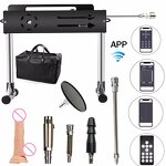 New Sex Machine, App Control 200W Turbo Gear Power Love Machine with Dildo for Adults Masturbation,1-15cm Strocke Sex Machine