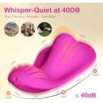 Wearable Vibrator with Remote Couples Sex Toys, Mini Panty Vibrators with 9 Strong Vibrations & APP Control Pleasure Tools