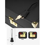 16pcs Luxury Premium Leather Bondage Kit Set with Case Cowhide Binding Restraints Paddle China Bondage Leather Sm Set for Couple