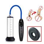 Men Care Electric Strong Suction Men's Booster Vacuum Enhancement Pump,Penis Enlargement Device Vacuum Air Pump for Men