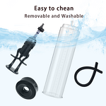 Penis Pump Tie Rod Penis Enlarger Enhancement Erection Sex Toys Male Masturbator Penis Extender Big Dick Trainer Vacuum Pump