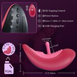 Sex Machine Wireless Thrusting, APP Remote Control Riding Sex Saddle with Thrusting Vibrating Clitoral Stimulation Dildo Machine