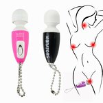 Women's Mini Sex Toy Portable Vibrator Keychain Clitoral G-Spot Stimulator Massager Adult Sex Toy