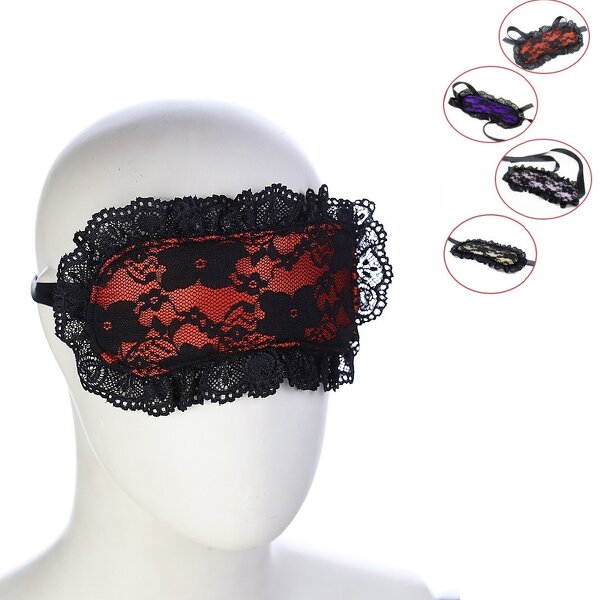 Sleep Mask with Lace Blindfold for Sleeping Sleep Eye Mask,Luxury BDSM Blindfold for Couples,Ideal for Sex Travel and Sleeping