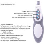 Rechargeable Erection Pump Device, Automatic Male Masturbator Penis Pumps for Men Enlargement Pump Sex Toys Pumps & Enlargers