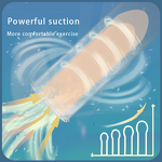 Penis Pump Tie Rod Penis Enlarger Enhancement Erection Sex Toys Male Masturbator Penis Extender Big Dick Trainer Vacuum Pump