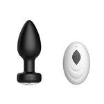 USB Power Supply Wireless Remote Control Anal Butt Plug Vibrator Sex Toy Anal Plug Stimulator & Masturbator Dildo