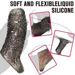 Realistic Male Cock Sleeve Penis Extender Penis bigger Ultra-Soft Penis Ring for Men to Enlarge Prolong Sex Toys for Adult