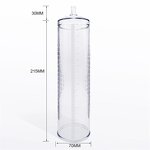 Bestselling Men's Cream Sex Pump Toy Vacuum Impotence Enhancer for Bigger Longer Thicker Cock Enlargement Instrument