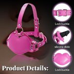 Silicone Gag Ball BDSM Bondage Restraints Open Mouth Sex Ball Harness Strap Gag Adult Games Exotic Accessories Sex Toy for Women