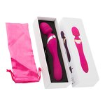 AV Wand Women's Dual-Head Silicone Vibrator Clitoris Stimulator and G-Spot Massager Adult Sex Toy for Female Pleasure