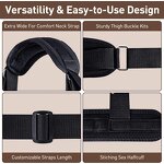 BDsm Bondage Set for Women Couples Leather Restraint Erotica Binding Sex Toys Forced Split Leg Straps Neck Wrist Restraints SM