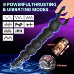 APP Remote Anal Beads Vibrators Butt Plug for Men Women Anal Vibrator Prostate Massager Anal Balls Men Soft Silicone Masturbator