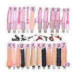 Sex Machine Attachment 3XLR Connector with Masturbator Cup Realistic Pussy Pocket  Sex Machine Dildo Anal Plugs Attachments