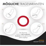 3pcs/set Durable Black Silicone Penis Cock Ring Men Ejaculation Delay Rubber Rings Sex Toys for Male