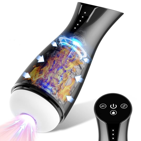 New Original Male Masturbation Toy with 3 Sucking 10 Vibration 3D Realistic Textures Automatic Male Stroker Masturbator for Man