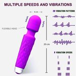 Rechargeable, Handheld Neck Back Body Relaxing, Leisure Tool, Relieve Muscle Tightness After Exercise, Waterproof Material