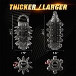 Best Selling High Quality TPE Reusable Sleeve Soft Silicone Rub Ber extra Dotted Penis Condom