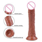 Strap on 8.2-Inch Dildo Kit, Strapon Kit, Strap on for Couples, Penis Silicone Strap on Dildo Harness