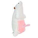 Sex Machine White Doll Bear Toys with Thrusting Invisible Telescopic Swing  Dildo Masturbation Sex Machine Female Sex Play