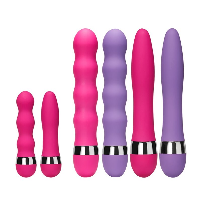 Free Box - Female Masturbator AV Stick Dildo Vibrator Massager G Spot Clitoris Stimulator Anal Butt Plug Bullet Vibrator