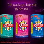 6 Pcs in 1 Set Innovative High Quality Creative Sex Toy for Men Spike Male Condom Made of Latex Certified by SABS