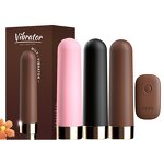 2024 Mini Bullet Vibrator for Women New Remote Control 10 Mode Mute G-Spot Clitoris Stimulator Dildo Sex Toys