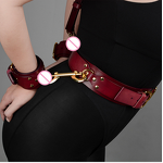 12 Pcs Luxury Leather Bondage Belt Bondage Gear & Accessories for BDSM Couples Play Bondage Restraints Kink