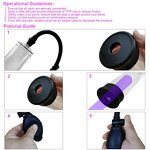 Bestselling Men's Cream Sex Pump Toy Vacuum Impotence Enhancer for Bigger Longer Thicker Cock Enlargement Instrument