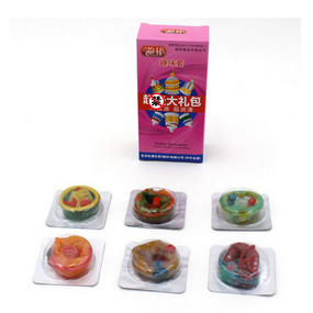 6 Pcs in 1 Set Innovative High Quality Creative Sex Toy for Men Spike Male Condom Made of Latex Certified by SABS