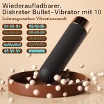 2024 Mini Bullet Vibrator for Women New Remote Control 10 Mode Mute G-Spot Clitoris Stimulator Dildo Sex Toys