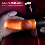 Platinum Grade Silicone Material 2.01" Diameter Open-Ended Penis Enlarger Sex Toys Penis Ring Extender Cock Sleeve for Couples