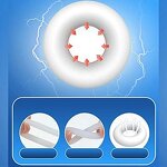 3 Pieces Different Size High Quality Food Grade Elastic Silicone Penis Medical Grade Male Delayed Ejaculation Cock Rings Set