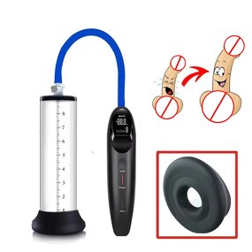Electric Penis Pump Vacuum Penis Enlarger Sex Toys for Men Sex Product Male Masturbation Dick Pump Penis Extender Trainer